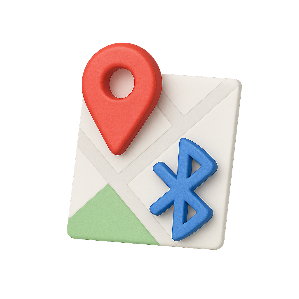 Location Bluetooth Icon